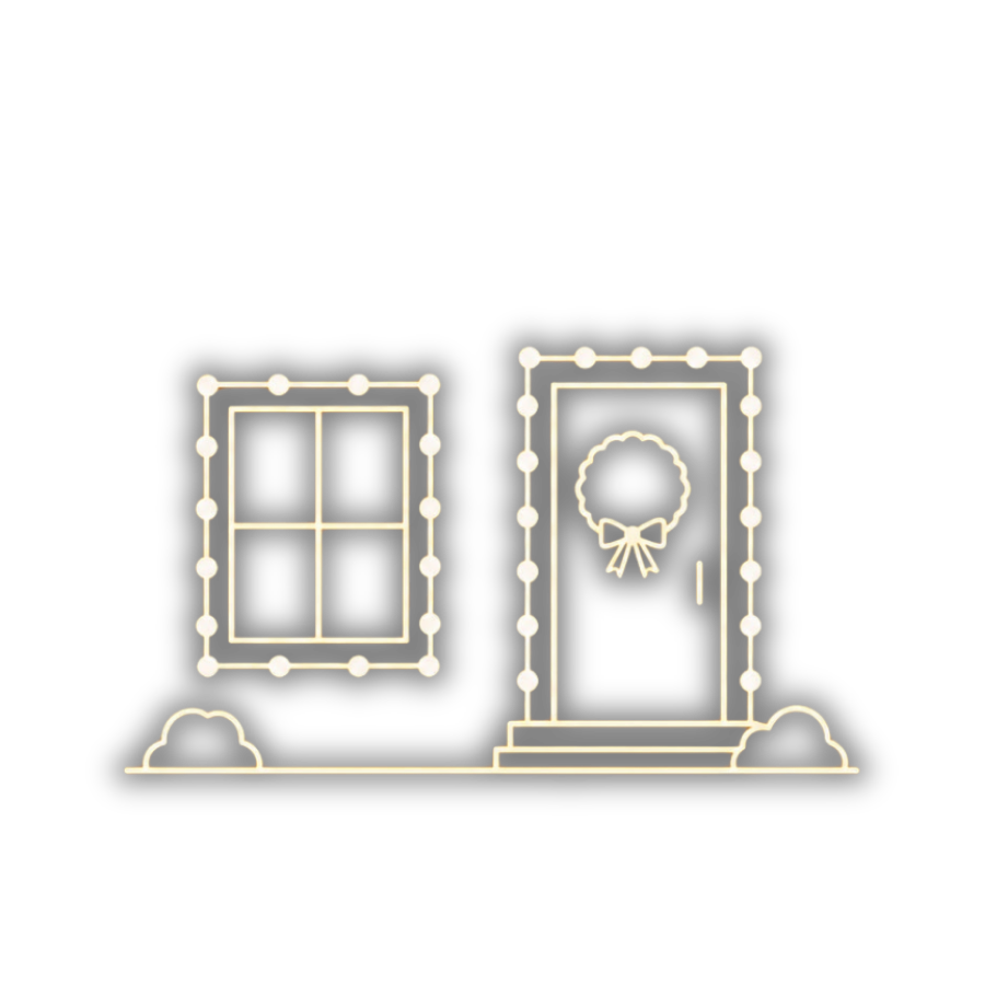 Window and door outlines