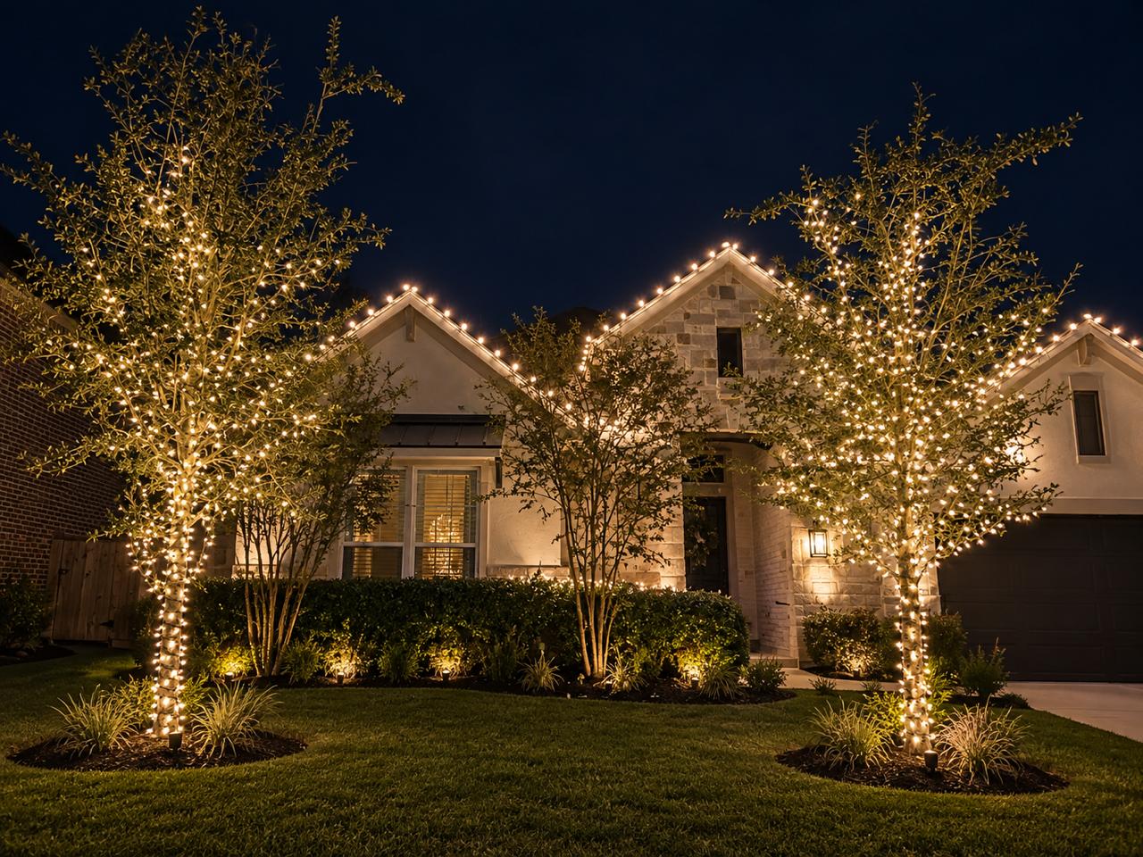 Luxury outdoor lighting